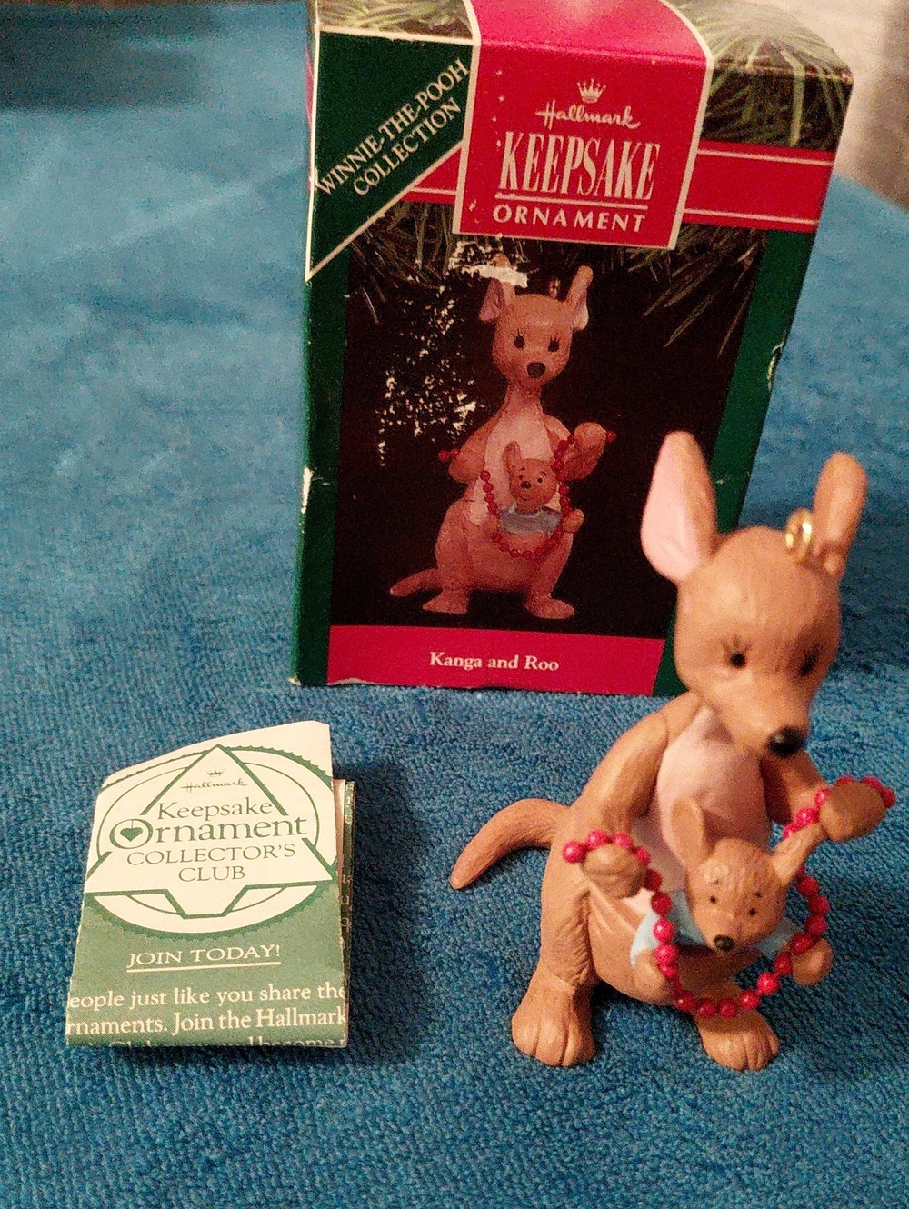 Kanga and Roo Ornament - Hallmark/ Walt Disney 1991 Collection